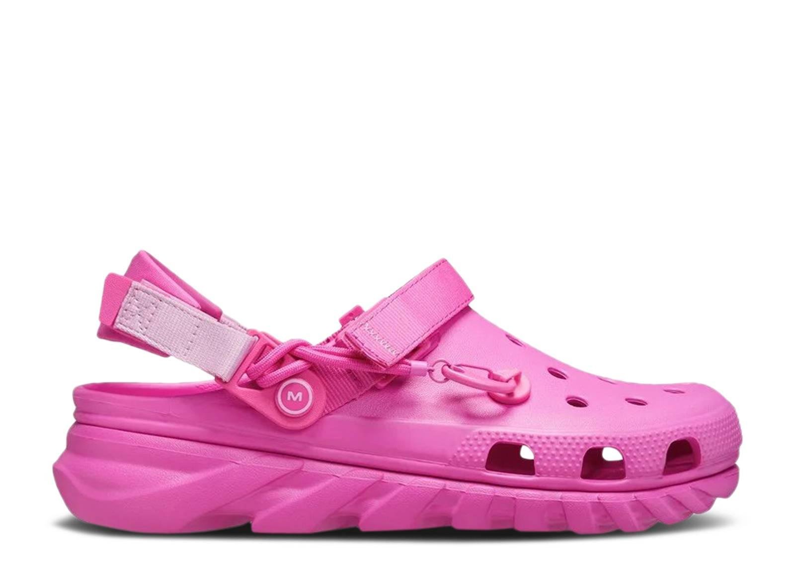 crocs duet pink